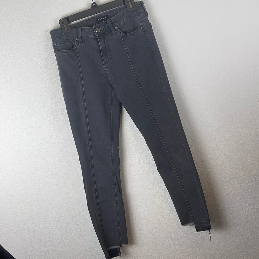 1.State Gray Skinny Jeans Stretch 1. State View 4